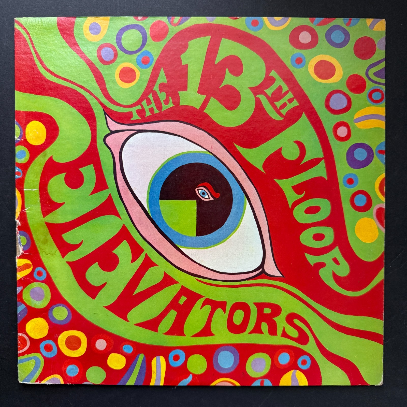 The Psychedelic Sounds of the 13th Floor Elevators MONO VG/VG Int'l Artist A