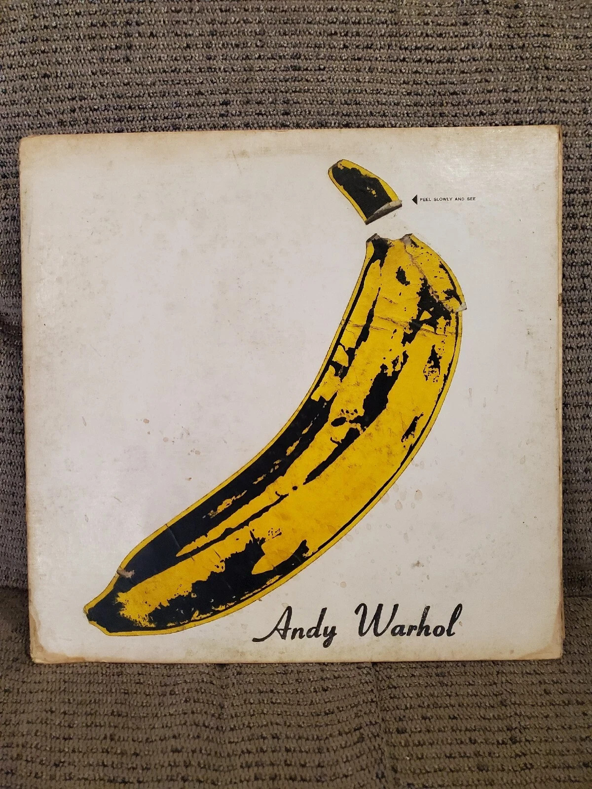 THE VELVET UNDERGROUND & NICO S/T LP ANDY WARHOL V6 5008