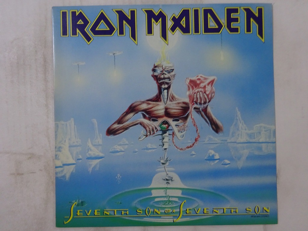 Iron Maiden Seventh Son Of A Seventh Son EMII RP28-5610 Japan VINYL LP A