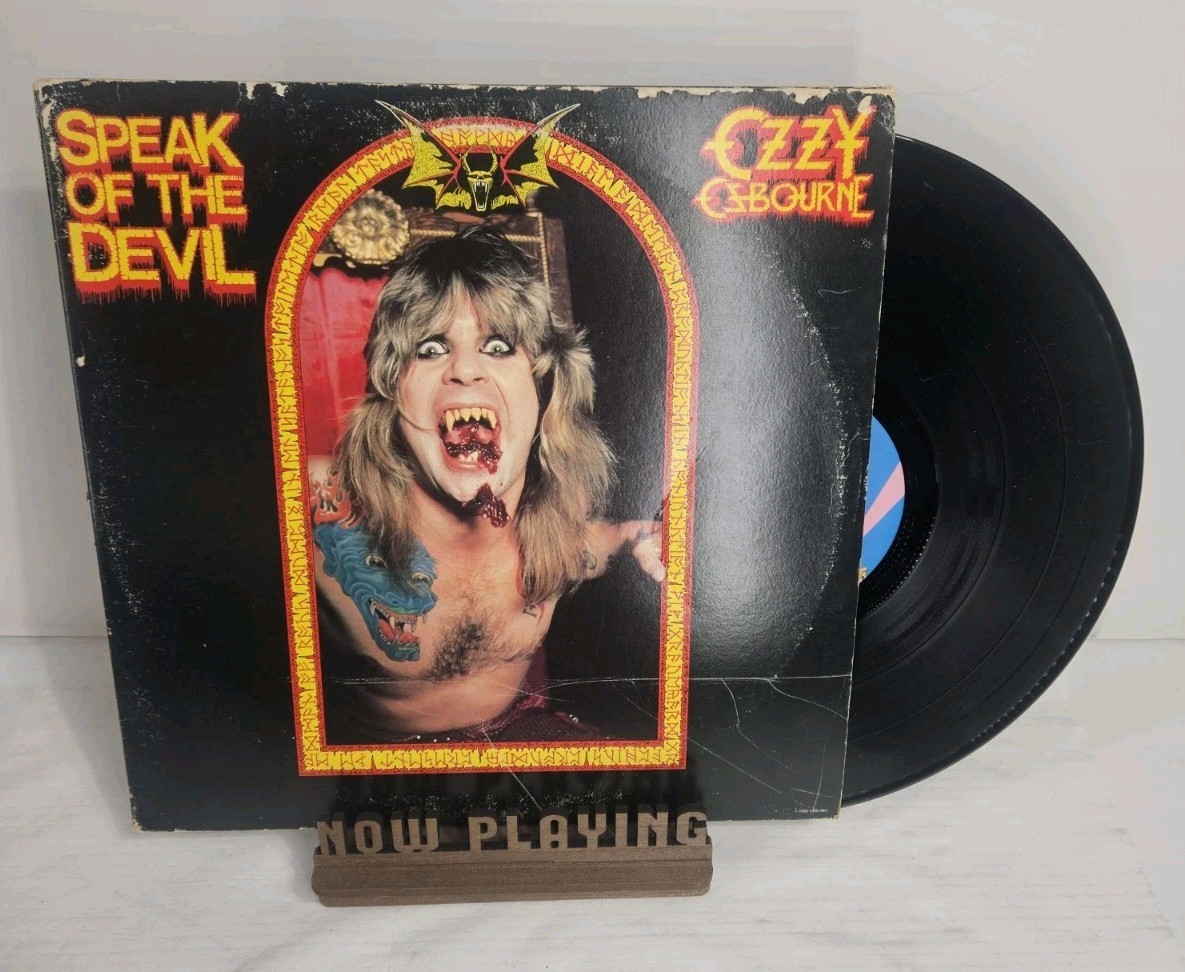 OZZY Osbourne Speak Of The Devil 2 Lp 1982 Complete Original Press Vinyl Record