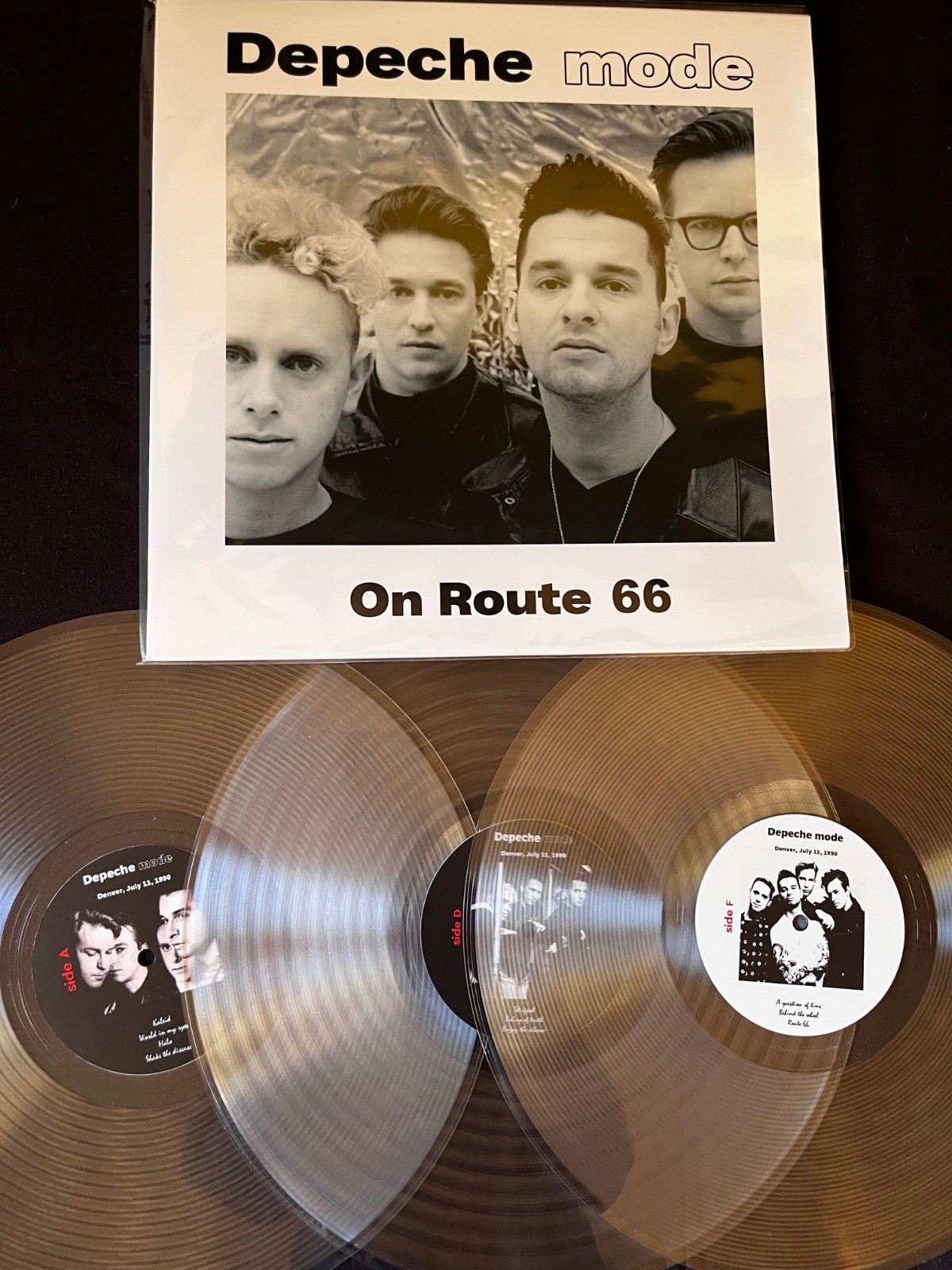 depeche MODE - On Route 66 - Live in Denver 11/07/1990 - 3LP unknown 399 A