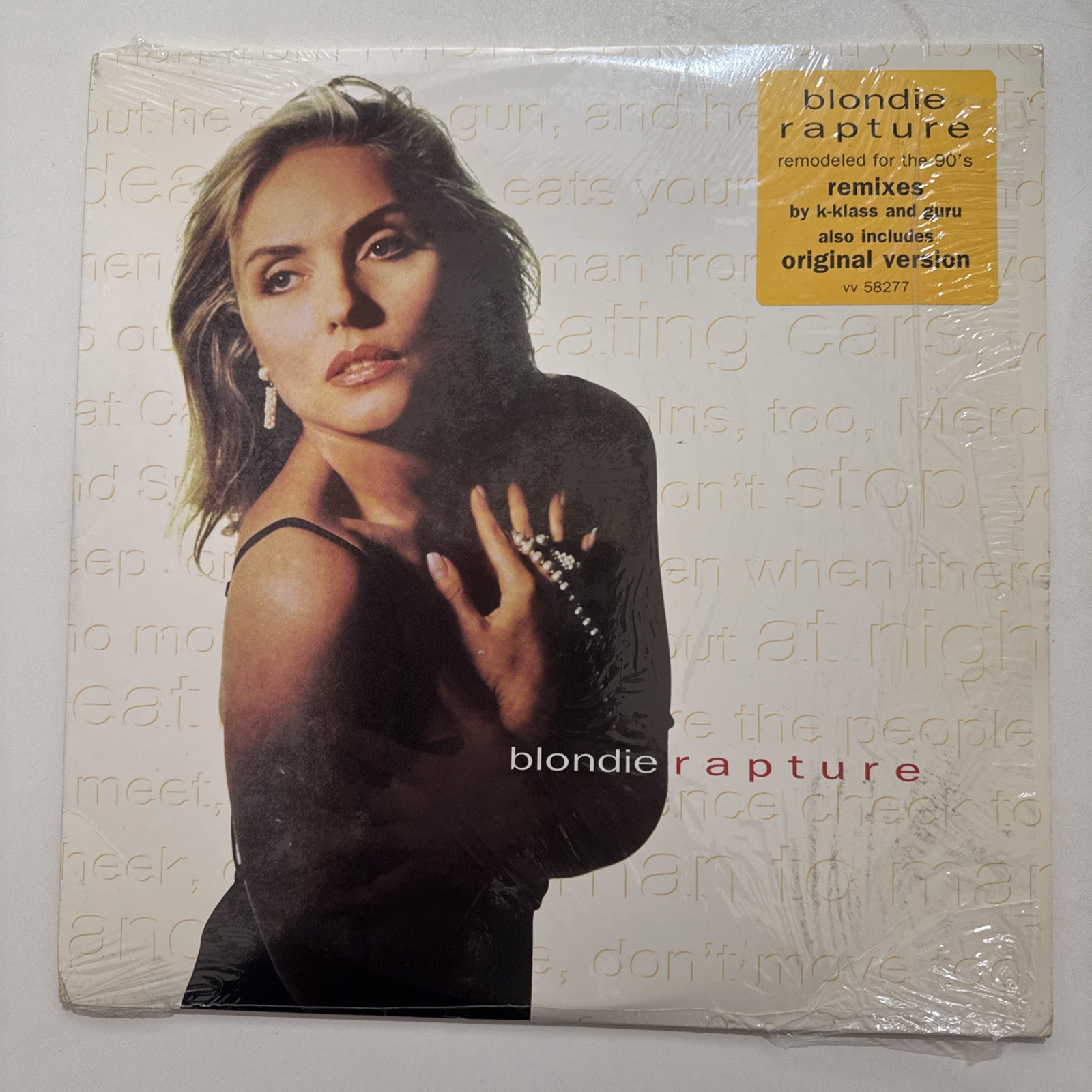 Blondie - Rapture 90's Remixes ORIG 1994 US DOUBLE 12&rdquo; NM/G VINYL - ALBUM-RARE A
