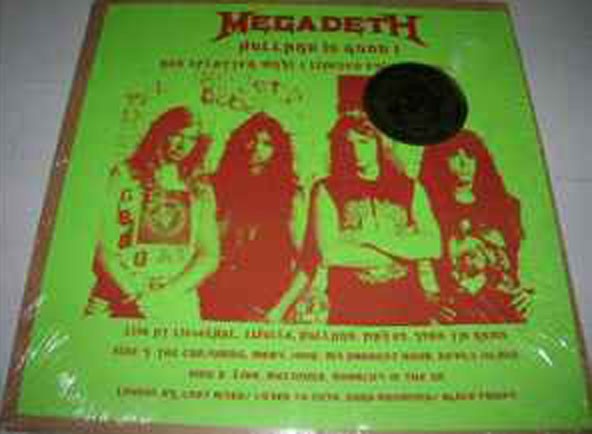 LP MEGADETH - HOLLAND IS GOOD * LTD. (100) RED SPLATTER VINYL 2010 * OVP SEALED A