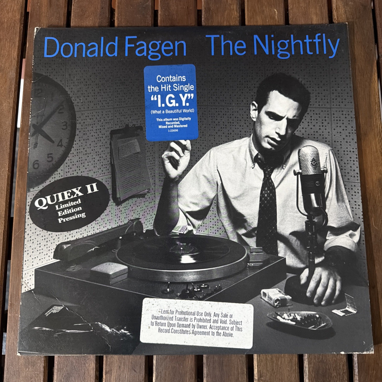 DONALD FAGEN The Nightfly WARNER BROS A