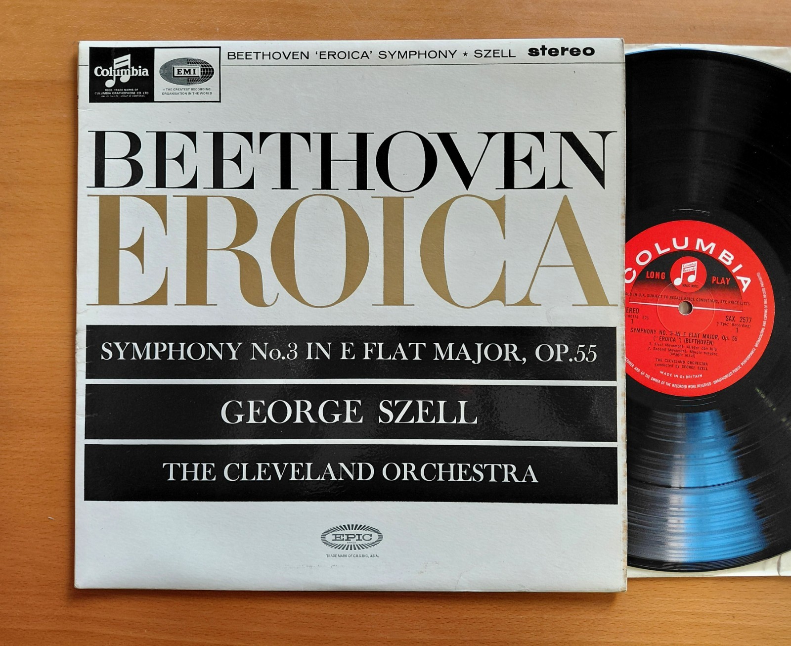 popsike.com - SAX 2577 ED1 Beethoven Eroica Symphony no. 3 George